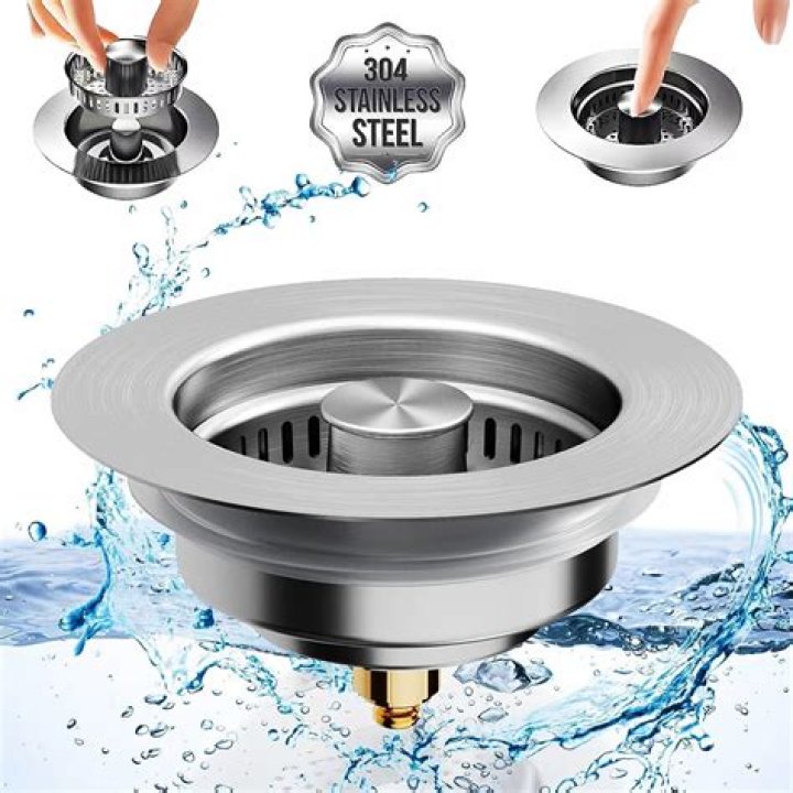 How do you rough-in for a kitchen sink drain?