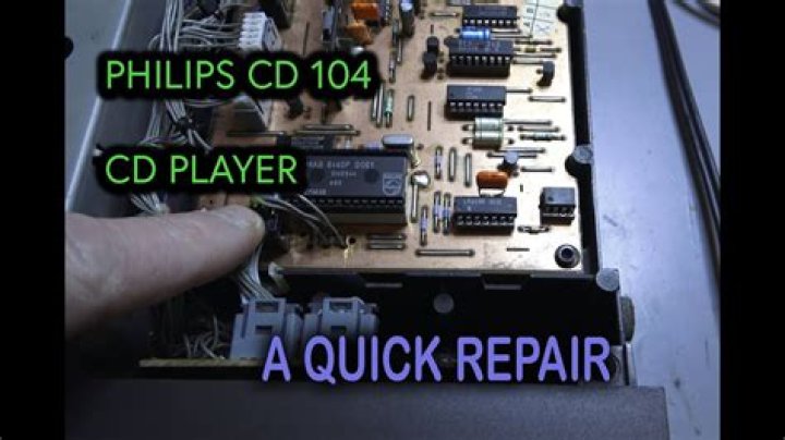 How do you service a CD player?