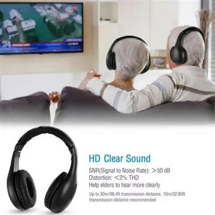 How do you set up wireless headphones MH2001?