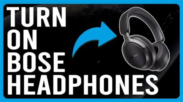 How do you turn on visible mode on Bose headphones?