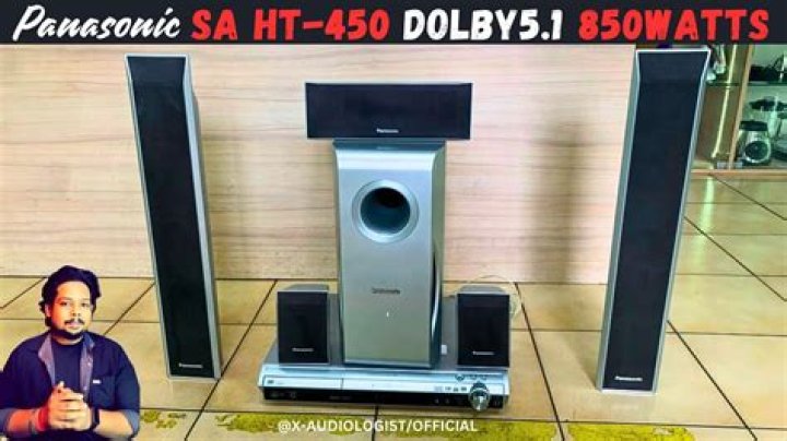 How does a Panasonic SA-HT subwoofer work?