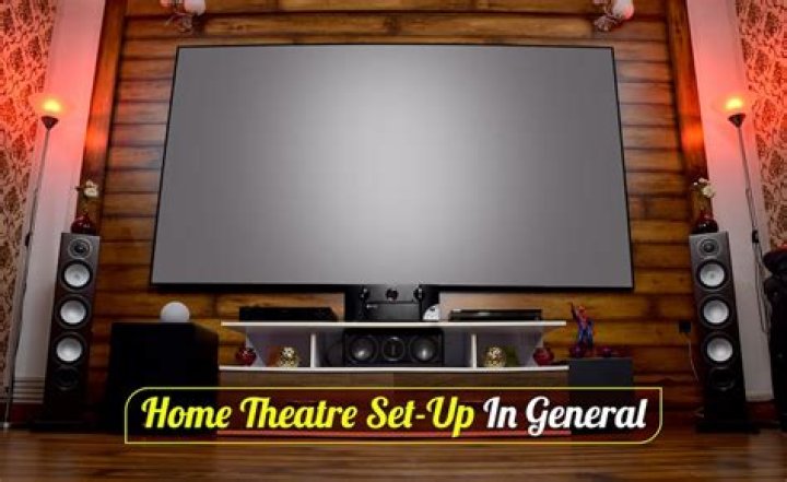 How does a typical home theater system work?