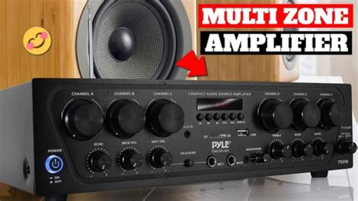 How does multi zone amplifier work?