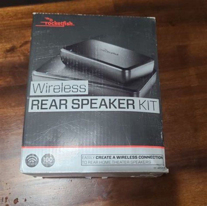 How does Rocketfish wireless speaker kit work?