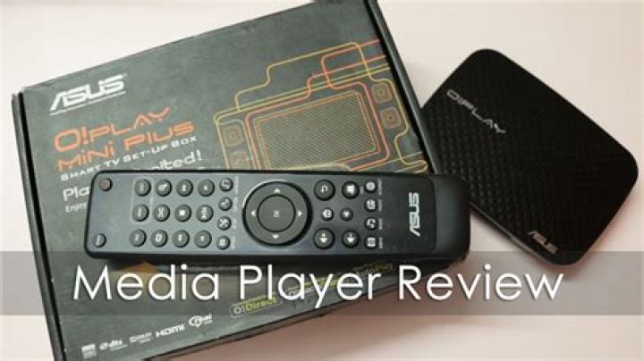 How does the Asus O Play Media Player work?