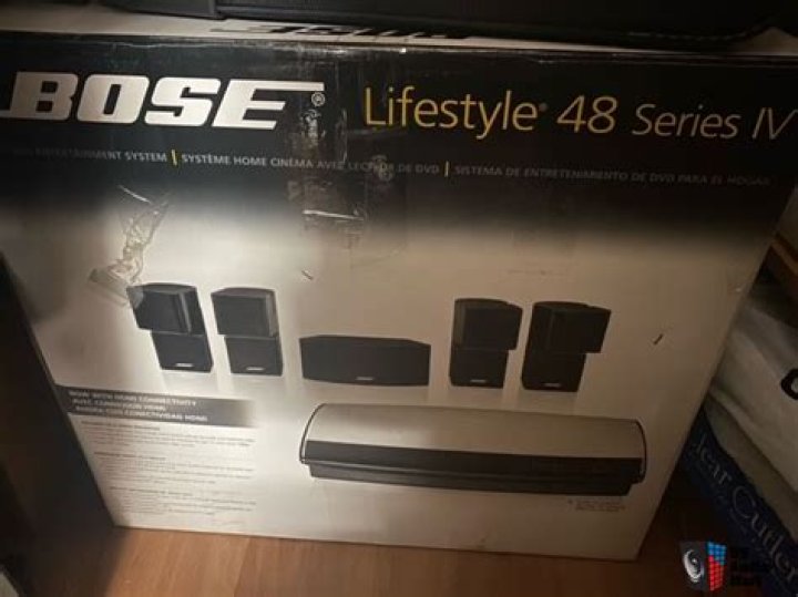How does the Bose lifestyle 48 work with music?