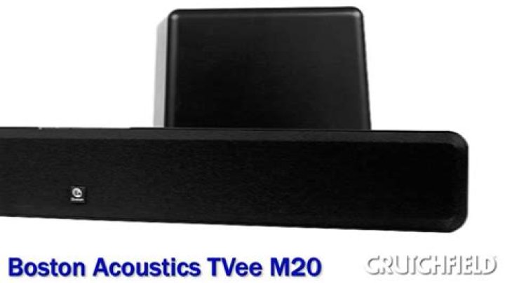How does the Boston Acoustics sound bar work?