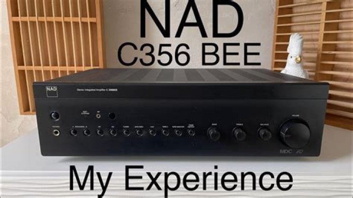 How does the C 356bee work with NAD?