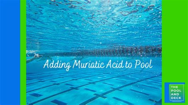 How long do you have to wait to swim after adding muriatic acid?
