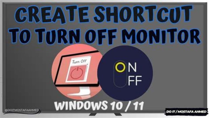 How long does it take for a Windows 10 monitor to turn off?