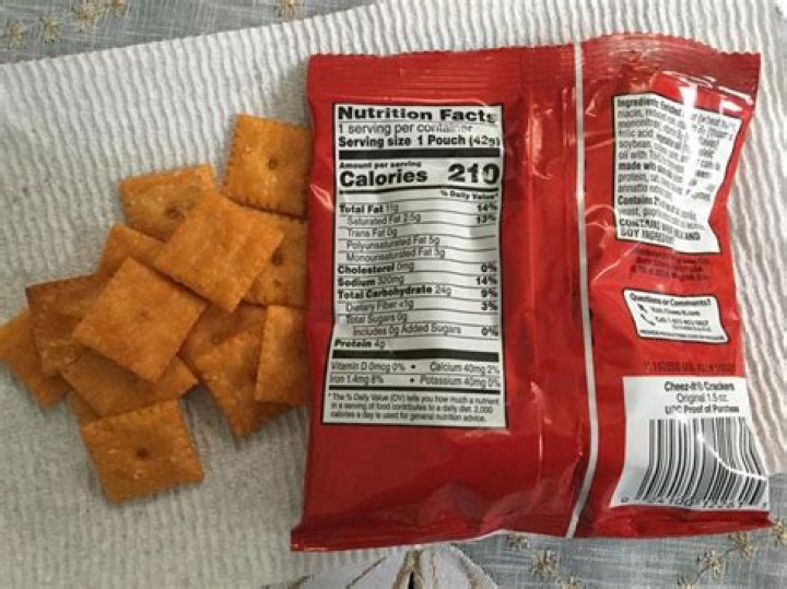 How many calories are in one Cheez it?