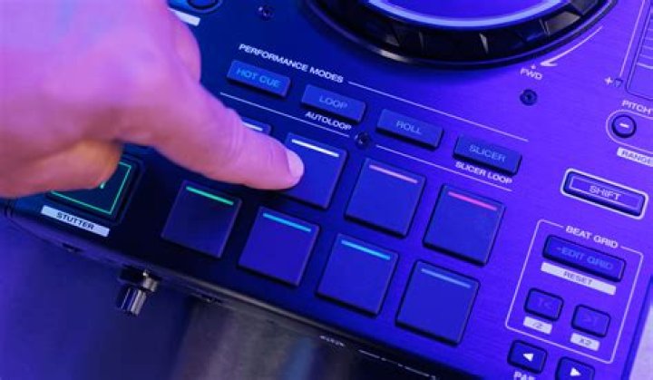 How many channels does a Denon DJ controller have?
