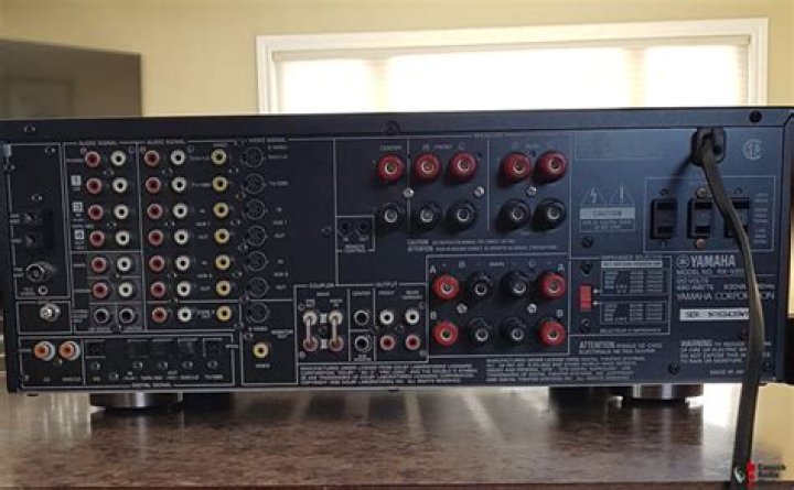 How many channels does a Yamaha rx-v2095 surround sound receiver?