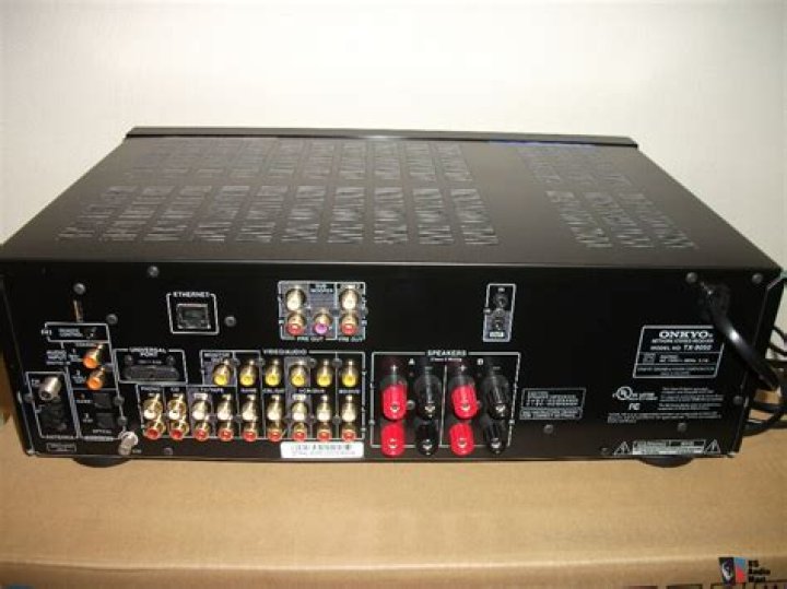 How many channels does Onkyo tx-8050 network stereo receiver?