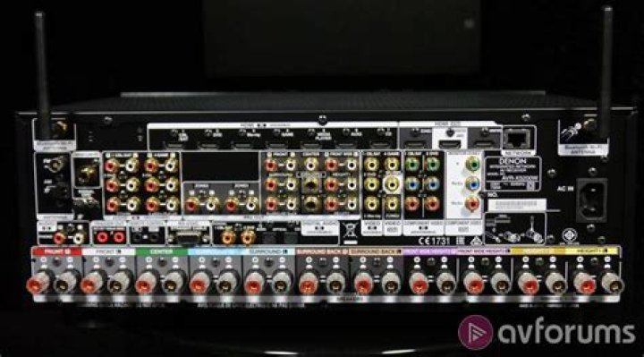 How many channels does the Denon avr-x5200w have?