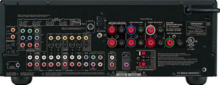 How many channels does the Onkyo tx-sr606 AV receiver have?
