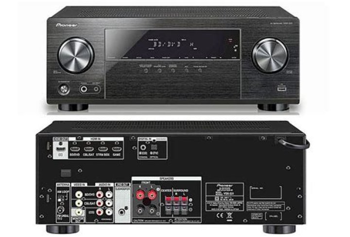 How many channels does the pioneer vsx-531 have?