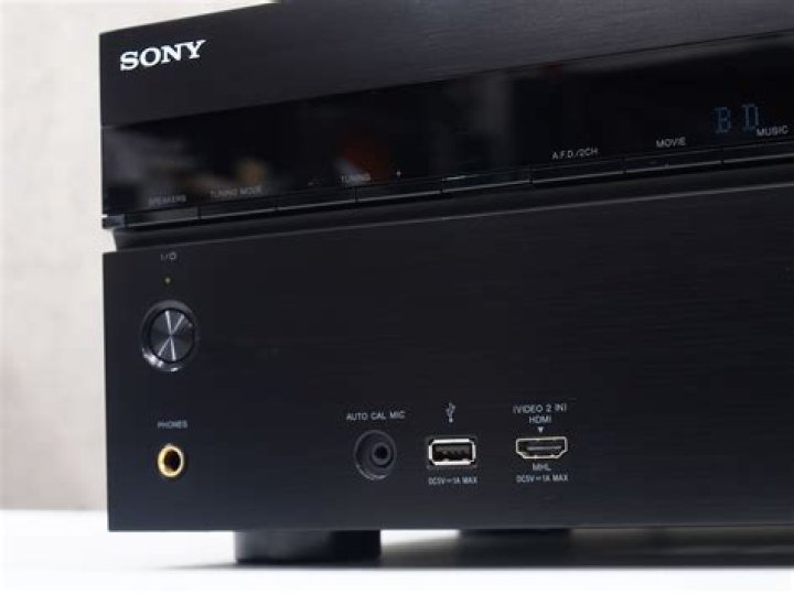 How many channels does the Sony str-dn1040 AV receiver have?