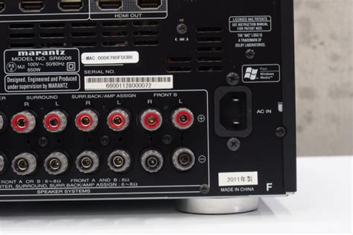 How many HDMI inputs does the Marantz sr6006 have?