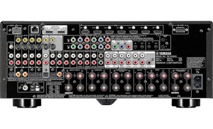 How many HDMI inputs does the Yamaha rx-a2000 have?