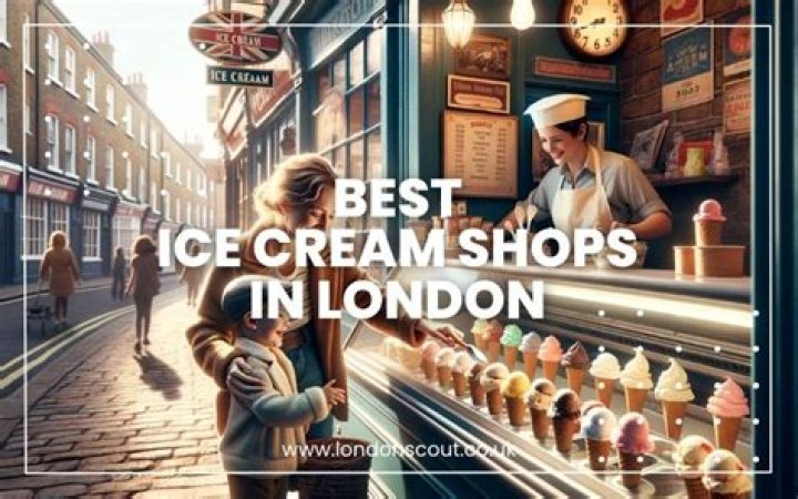 How many ice cream shops are there in the UK?