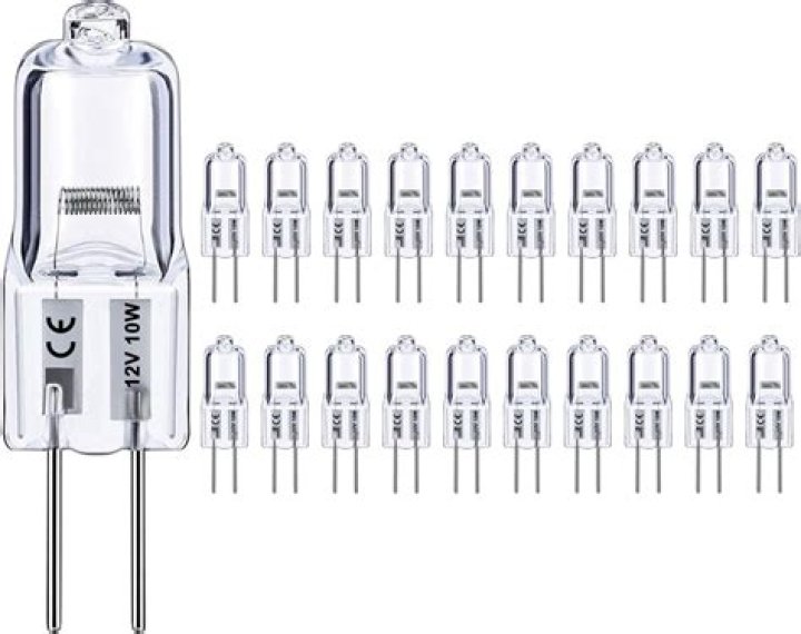 How many lumens is a 10 watt halogen bulb?