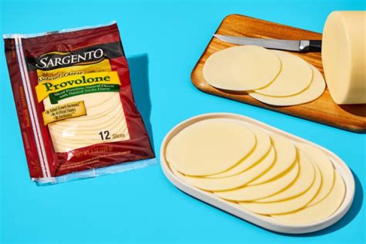 How many ounces is a slice of provolone cheese?