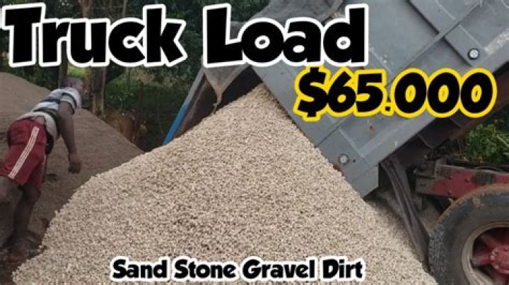 How many pounds is a truckload of dirt?
