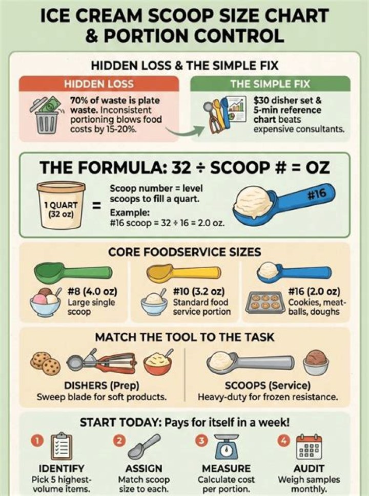 How many scoops of ice cream are in a 1 liter tub?