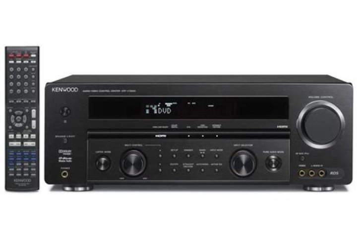 How many speakers does the Kenwood KRF v7300d have?