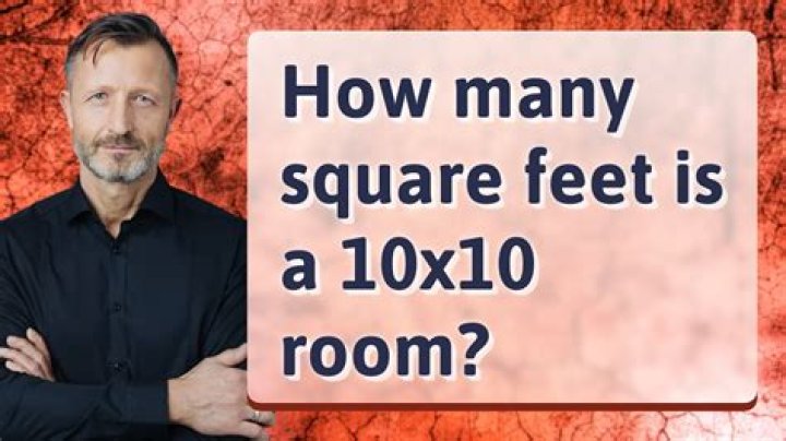 How many square feet is a 9 x 11 room?