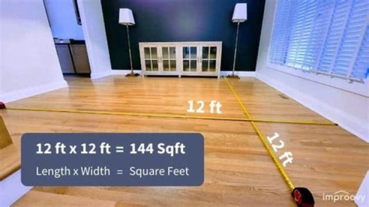 How many square feet is a room 9×12?