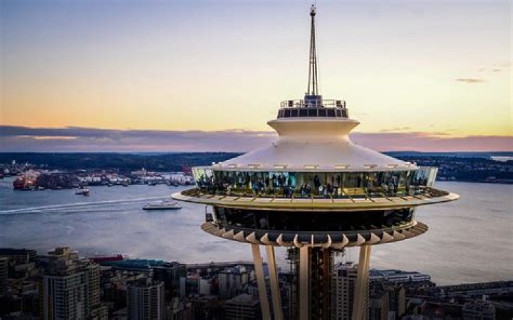How many stories high is the Seattle Space Needle?
