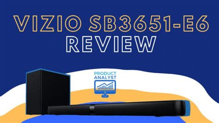 How many watts is Vizio SB3651 E6?