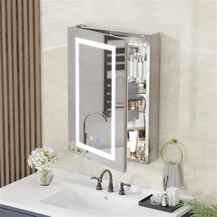 How much does a mirrored wall shelf weigh?