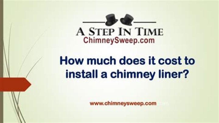 How much does it cost to install a chimney?