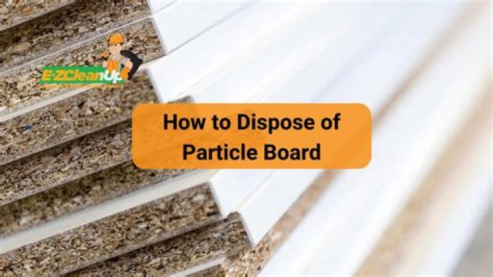 How much does it cost to remove particle board?