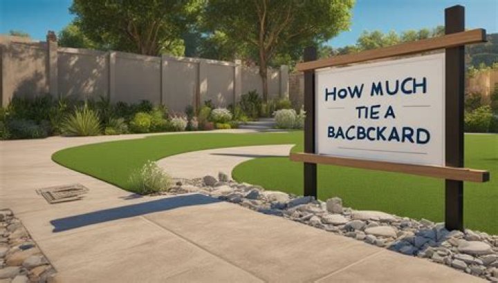 How much does it cost to terrace a backyard?
