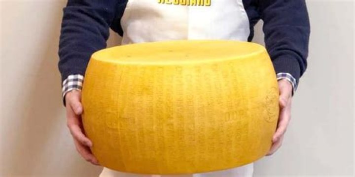 How much is a 72 pound bag of parmesan?