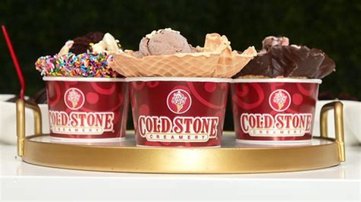 How much is a scoop of ice cream at Cold Stone?