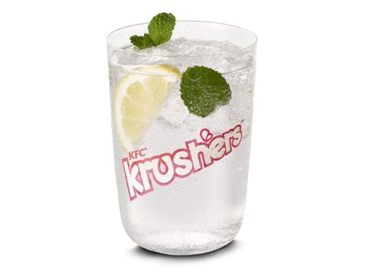How much is a sparkling krusher at KFC?