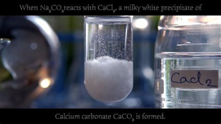 How much water do you add to calcium chloride?