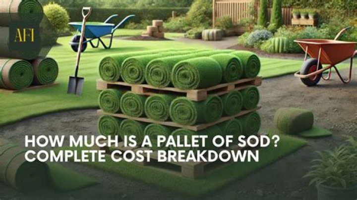 How much will a pallet of sod cover?