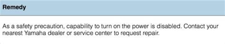 How often is protection circuitry activated on Yahama rx-a1040?