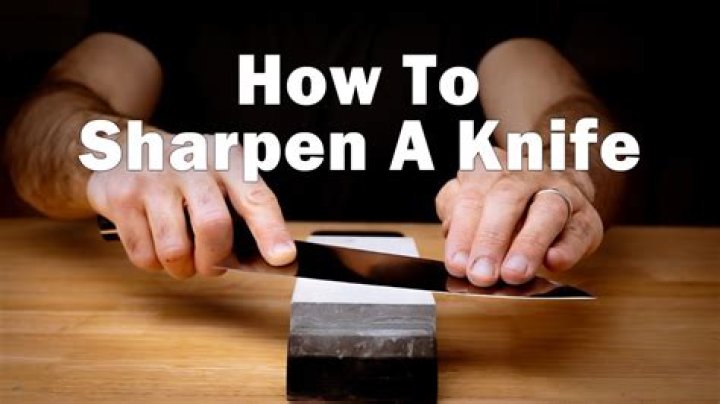How often should you sharpen a kitchen knife?
