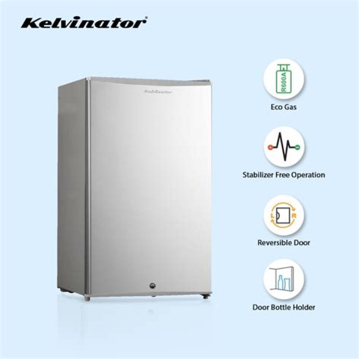 How tall is a single door fridge?