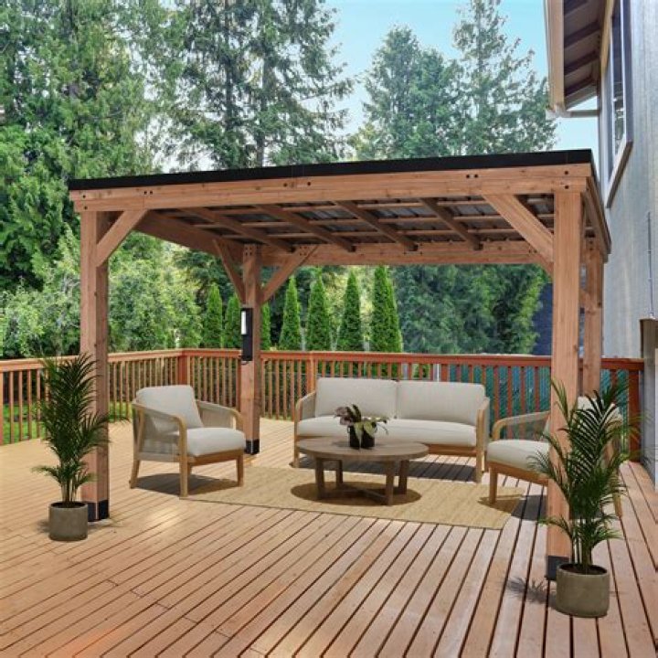 How to build a 12 x 10 cedar pergola?