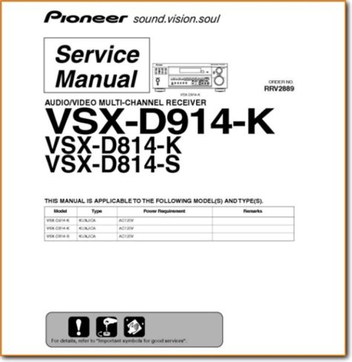 How to change receiver settings on pioneer vsx-914?