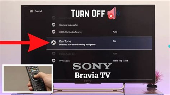 How to change the sound on a Sony TV?