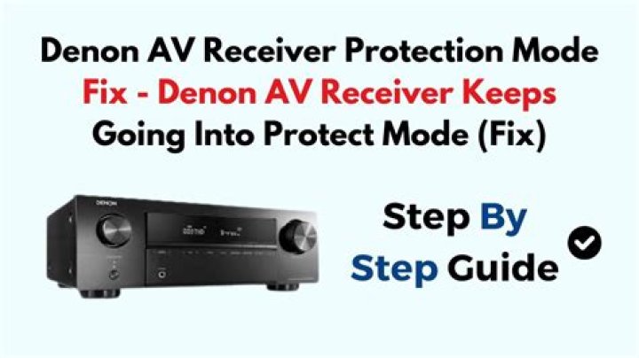 How to diagnose receiver protection mode troubleshooting?